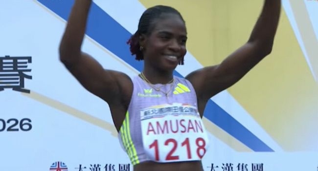 Tobi Amusan Breaks Meet Record To Win Gold At New Taipei Athletics Open 1 WhatsApp Image 2026 06 07 at 3.08.48 PM