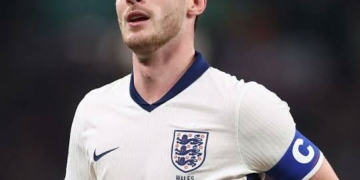 Tuchel Confirms Rice As England’s Vice-Captain For 2026 World Cup