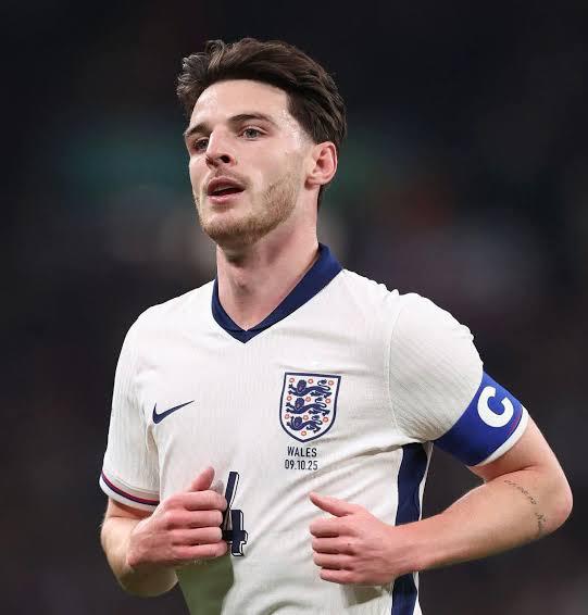 Tuchel Confirms Rice As England’s Vice-Captain For 2026 Worl
