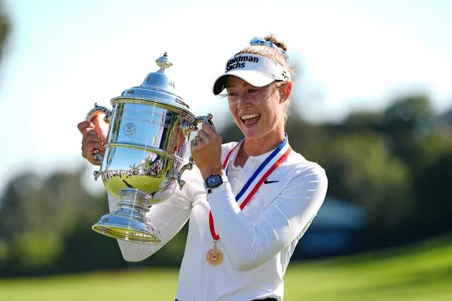 Golf: Korda Edges Out Hull To Win US Women’s Open 