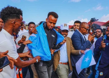 Banned Somali Referee Lands To Cheering Crowds At Home
