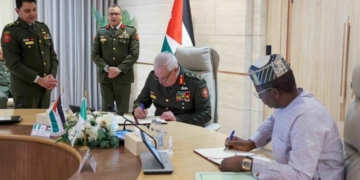 Nigeria, Jordan Sign MoU On Defence Cooperation, Intelligence Sharing 2 Nigeria, Jordan Sign MoU On Defence Cooperation, Intelligence Sharing