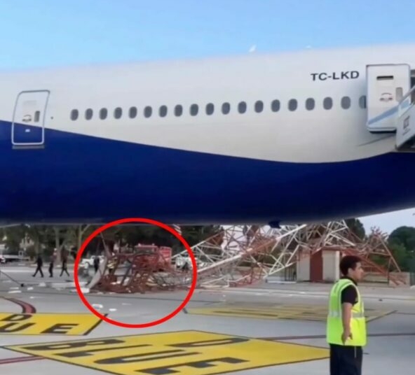 267 Escape Unhurt As Turkish Airlines Jet Collides With Airport Structure 1 WhatsApp Image 2026 06 12 at 12.26.19
