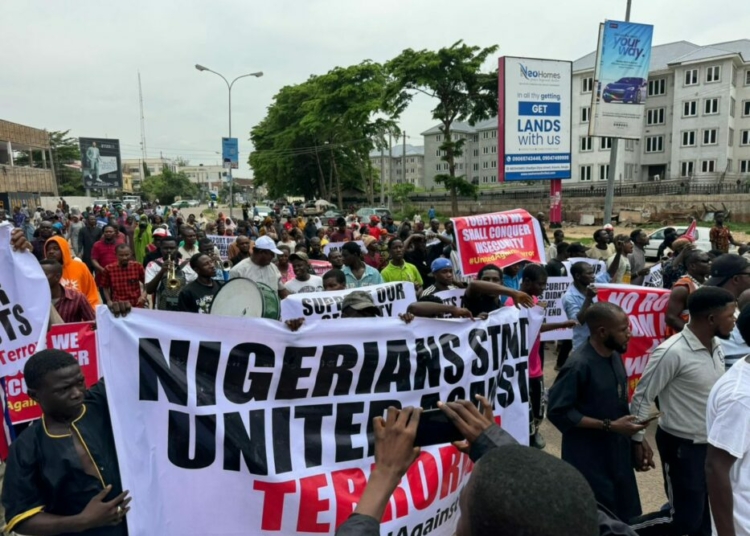 Protesters In Abuja Demand Urgent Action To Tackle Insecurity 1 WhatsApp Image 2026 06 14 at 11.34.11 AM