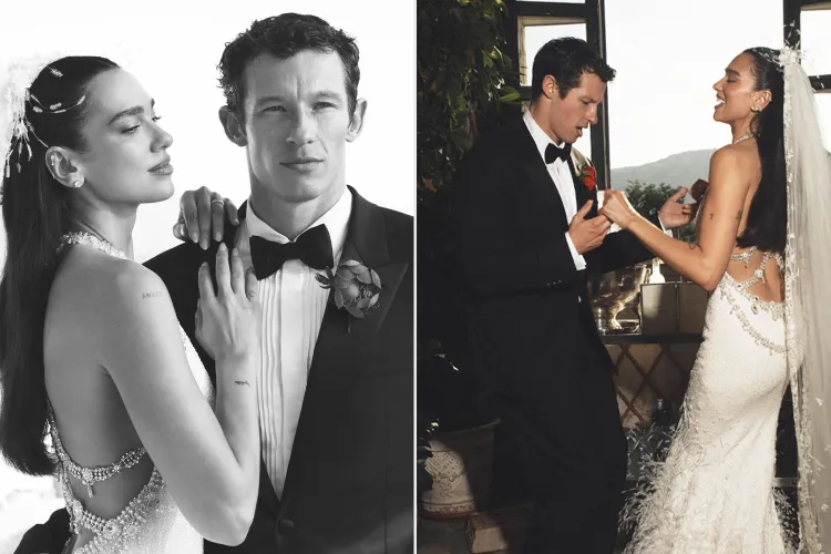 Pop Star Dua Lipa Shares Official Photos From Italian Wedding Celebration 1 dua lipa callum turner wedding chanel 062026 5 d822c59ff23b4797ab13eb532277ef7c