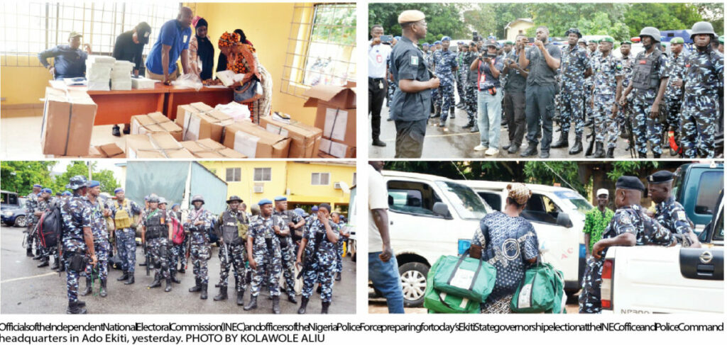 2027: All Eyes On Amupitan As Ekiti Elects New Governor Today