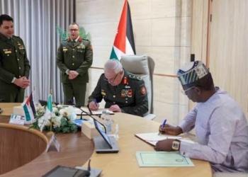 Nigeria, Jordan Sign MoU To Boost Defence Cooperation, Intelligence Sharing