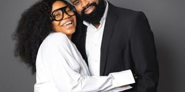 ‎”Thanks For Being An Amazing Husband And A Constant Blessing” – Mercy Chinwo Honours Husband