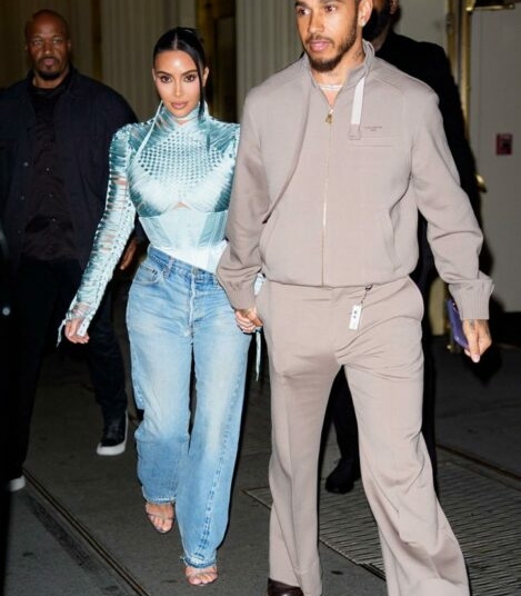 Kim Kardashian Shows Up For Lewis Hamilton At Monaco Grand Prix 1 kim