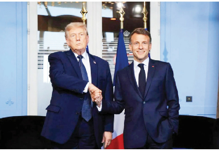 Iran deal Is 'All Signed', Text To Be Released Soon, Says Trump 1 trump and macron
