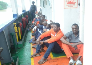 Navy Arrest Vessel,12 Crew Men Over Alleged Crude Oil Theft