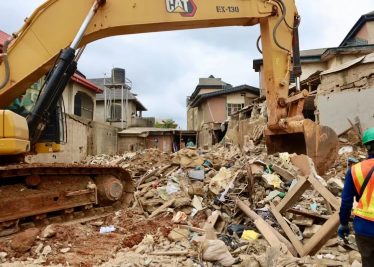 5-year-old Boy, Mother, Brother Killed In Kaduna Building Collapse 1 3 Die 12 Rescued As 3 storey Building Collapses In Ogun