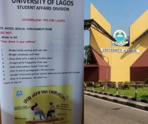 Do Not Shake Hands With Any Man, UNILAG Warns Female Students In Sexual Assault Advisories 2 5ba58e5b 29c2 403e 970c b81e92fc98c6