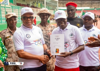 Okpebholo Promotes Healthy Living, Community Spirit At Edo Olympic Day Run