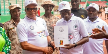 Okpebholo Promotes Healthy Living, Community Spirit At Edo Olympic Day Run