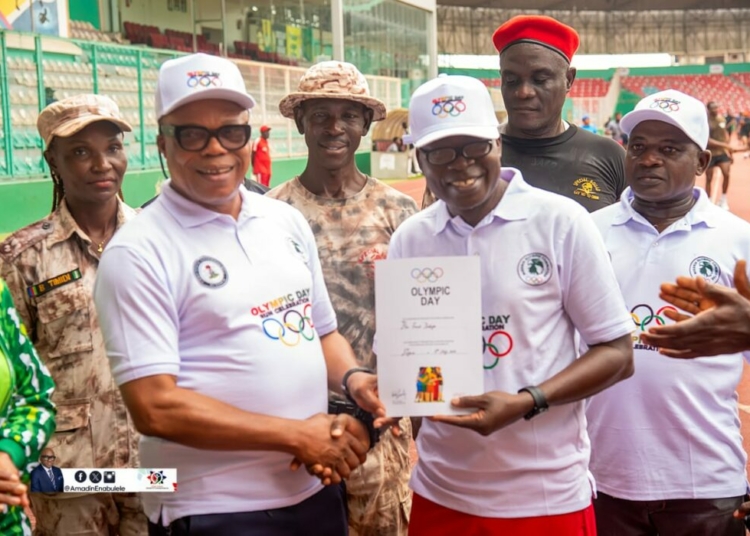 Okpebholo Promotes Healthy Living, Community Spirit At Edo Olympic Day Run 1 7b62cd17 60b0 4054 8151 5c3d498983e5