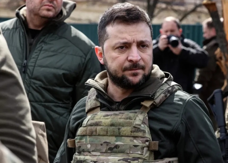 Ukrainian President, Volodymyr Zelensky