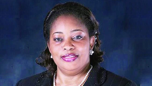 Fidelity Bank Chairman Gets Woman of the Year Award 1 Amaka Onwughalu Interim Managing Director of Mainstreet Bank e1609232599733