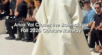Anok Yai Closes Balenciaga Couture Debut As Pierpaolo Piccioli Unveils New Era 1 Anok Yai Closes Balenciaga Couture Debut As Pierpaolo Piccioli Unveils New Era