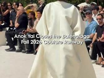 Anok Yai Closes Balenciaga Couture Debut As Pierpaolo Piccioli Unveils New Era