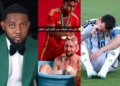 ‎‎‎“Na Small Pikin Go Bath You When You Old” – Ayo Makun Reacts To Viral Video Of Messi Crying For Losing The World Cup