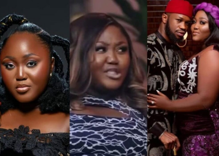 “How People Trolled Me On My 1st Anniversary Because Of My Teeth, Said I Was 10 Years Older Than My Husband” – Blessing Obasi 1 Blessing Obasi says she was trolled for her teeth 1200x800 2