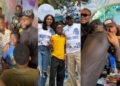 ‎Davido, IK Ogbonna, Others Turn Up For Ubi Franklin’s Son 10th Birthday Party 