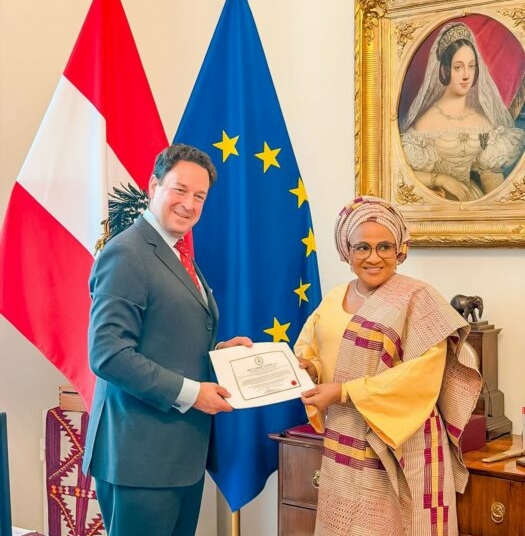 Florence Ajimobi Begins Diplomatic Mission In Austria 1 FLORENCE 4