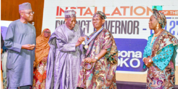 Ganduje Urges Stronger Institutions, Values-Driven Leadership At Rotary Investiture
