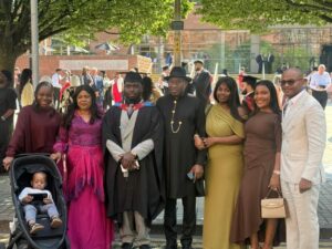 Goodluck Jonathan Celebrates Son Ariwera's Graduation From UK University 2 GEJ