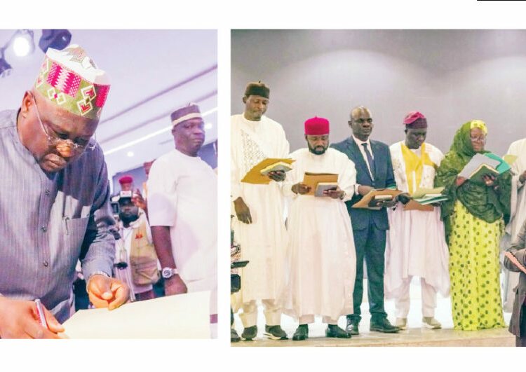 Gov. Fintiri Swears In 21 Council Chairmen, Charges Them To Deliver At The Grassroots 1 Gov. Fintiri Swears In 21 Council Chairmen Charges Them To Deliver At The Grassroots