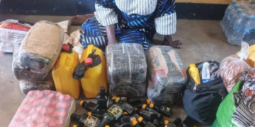 Troops Intercept Suspected Foreign Drug Courier 2 Troops Intercept Suspected Foreign Drug Courier