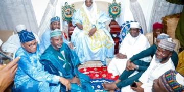 Kwara APC Guber Candidate, Danladi- Salihu, Others Receive Emir Of Ilorin’s Blessings