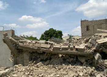 1 Dead, 4 Injured As Building Under Construction Collapses In Kano