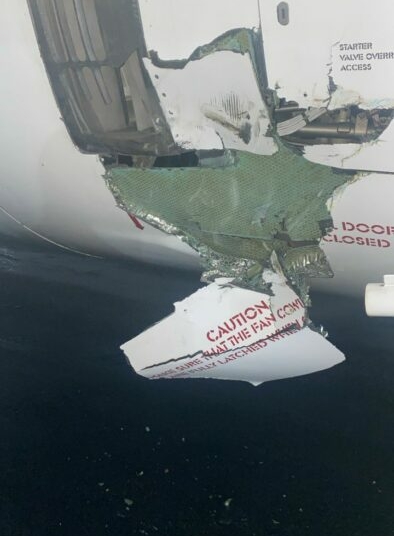 NAHCO Vehicle Rams Air Peace Aircraft Engine, Disrupts Flight Operations 1 IMG 20260715 WA0011