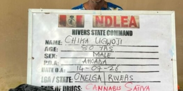 NDLEA Arrests 80-Year-Old Man For Alleged Drug Dealing In Rivers 2 NDLEA Arrests 80-Year-Old Man For Alleged Drug Dealing In Rivers