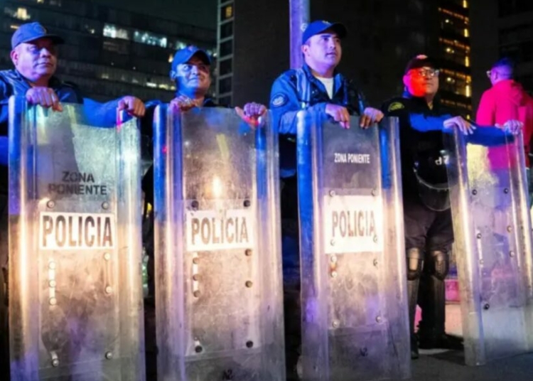 Riot Police Shield England Hotel As Mexico Fans' Antics Fall Flat 1 IMG 0756