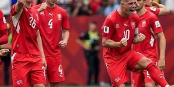 Switzerland Survive Colombia Shootout to Reach World Cup Quarterfinals