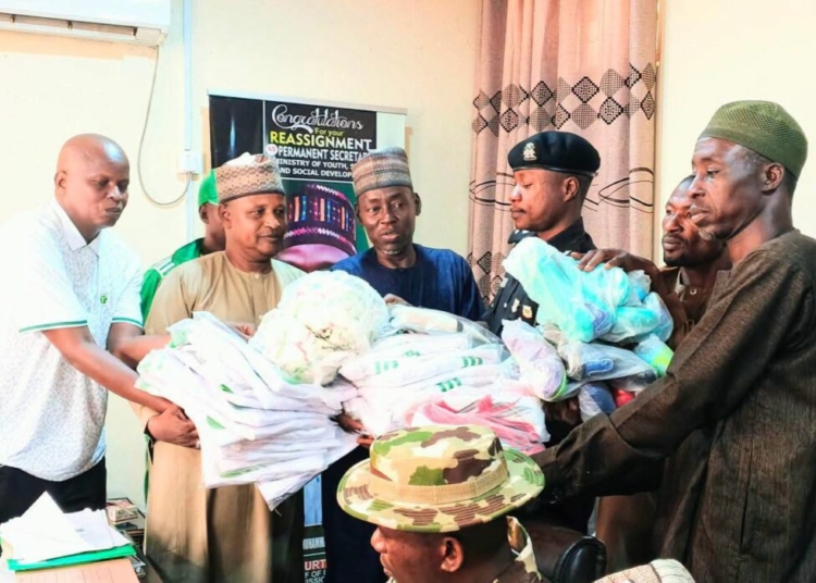 Yobe Government Donates Sports Equipment To Security Agencies 1 IMG 0798