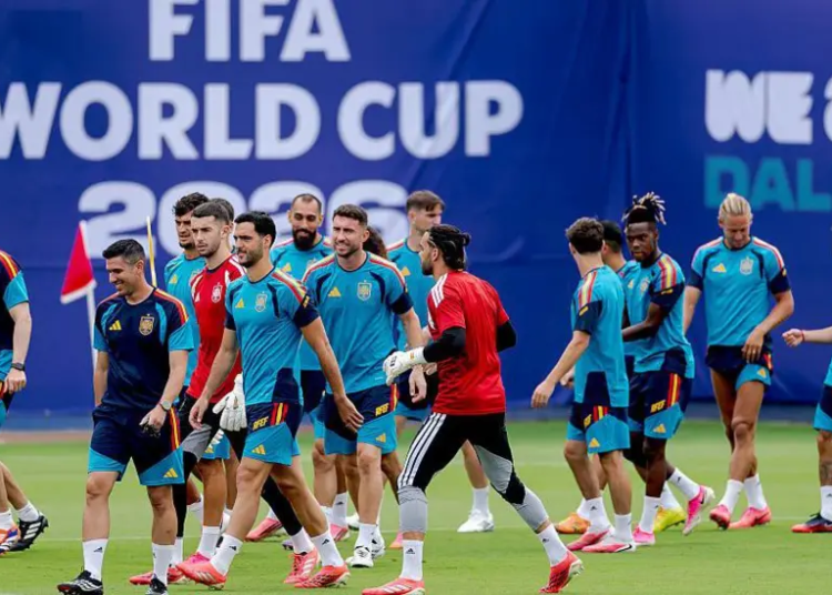 Spain Training Session Cancelled Before World Cup Final 1 IMG 1066