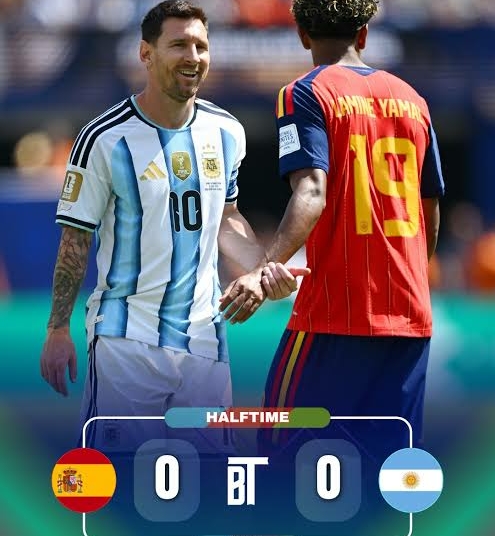 World Cup Final Deadlocked As Spain, Argentina Cancel Each Other Out At Half-Time 1 IMG 1075