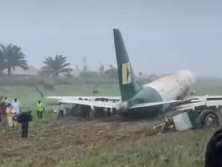 JUST IN: 68 Passengers Escape Unhurt As Enugu Air Aircraft Overshoots Runway In Benin 1 IMG 20260723 173605