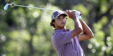 Tiger Woods’ Son Charlie Knocked Out Of U.S. Junior Amateur After iPhone Camera Distraction 2 Tiger Woods’ Son Charlie Knocked Out Of U.S. Junior Amateur After iPhone Camera Distraction