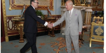 Andy Burnham Becomes UK Prime Minister After Meeting King Charles III 2 King Charles III welcomes Andy Burnham During An Audience At Buckingham Palace On Monday. Photo Credit: Aaron Chown/ PA