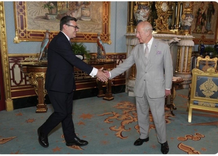 Andy Burnham Becomes UK Prime Minister After Meeting King Charles III 1 King Charles III welcomes Andy Burnham During An Audience At Buckingham Palace On Monday. Photo Credit: Aaron Chown/ PA