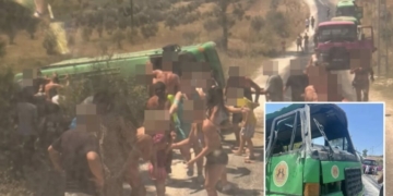 Baby Among Injured As Safari Bus Carrying British Tourists Crashes In Turkey