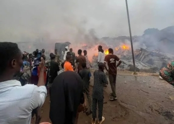 Victims Count Losses As Fire Guts Ibadan Herbal Market