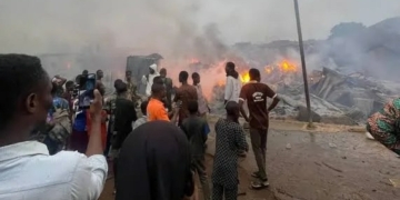 Victims Count Losses As Fire Guts Ibadan Herbal Market