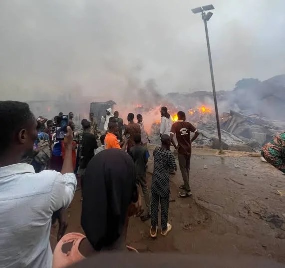 Victims Count Losses As Fire Guts Ibadan Herbal Market