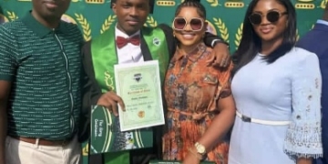 Kazim Adeoti Celebrates Son Juwon Gentry’s Graduation With Heartfelt Message